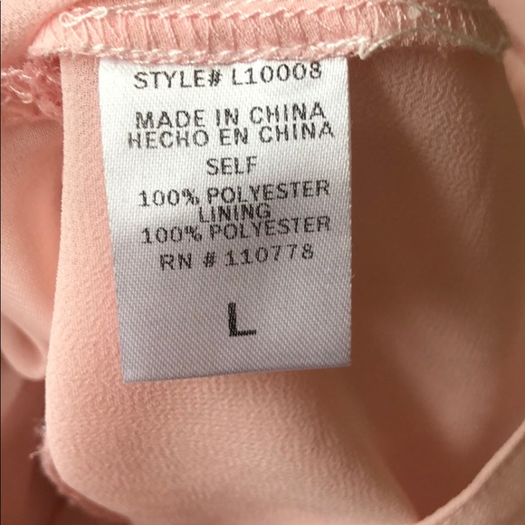 inLUV Blush Pink Top - Picture 5 of 5